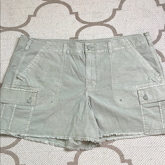 American Eagle Outfitters 90’s boyfriend short Cargo Shorts Relaxed Fit, Size 18 - Picture 1 of 17